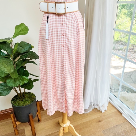 Anthropologie Reformation gingham midi dress - Picture 7 of 12